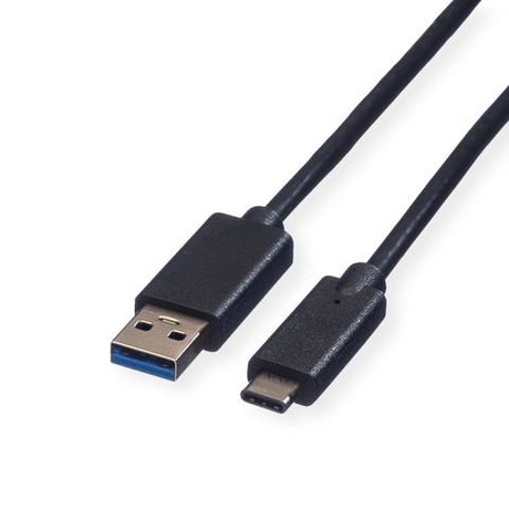 EAN 7630049619852 - ROLINE GREEN 11.44.9010-20 cable USB USB 3.2 Gen 1 (3.1 Gen 1) 0,5 m USB A USB C Negro imagen 1