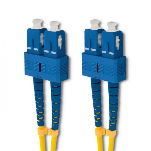 EAN 5901878540023 - Qoltec 54002 Cable de fibra óptica e InfiniBand 3 m SC Amarillo imagen 2