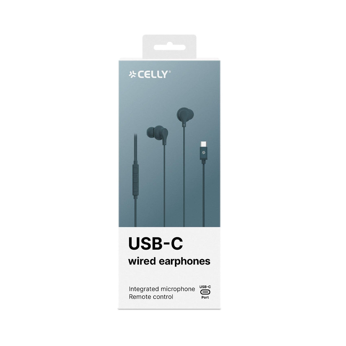 Auriculares Cable Usb-C Azul