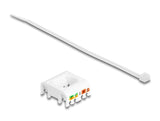 Delock Keystone Modulorj45 Hembra A Lsa Cat.6a Slim