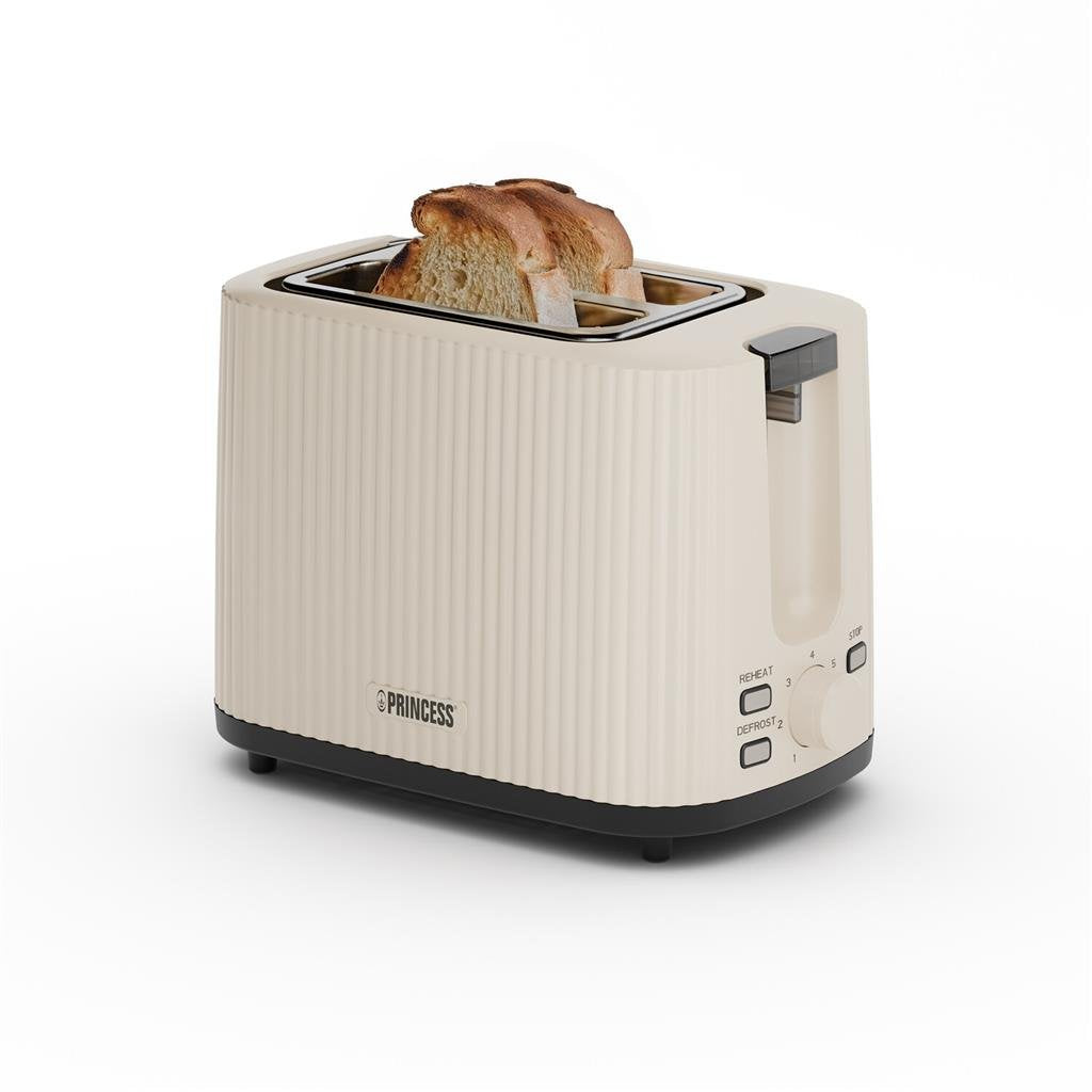 Tostadora Princess 01.142337.01.001 Wave, Beige