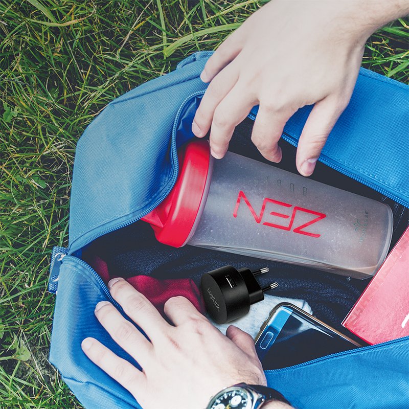 Logilink Pa0217 Cargador De Dispositivo Móvil Interior Negro