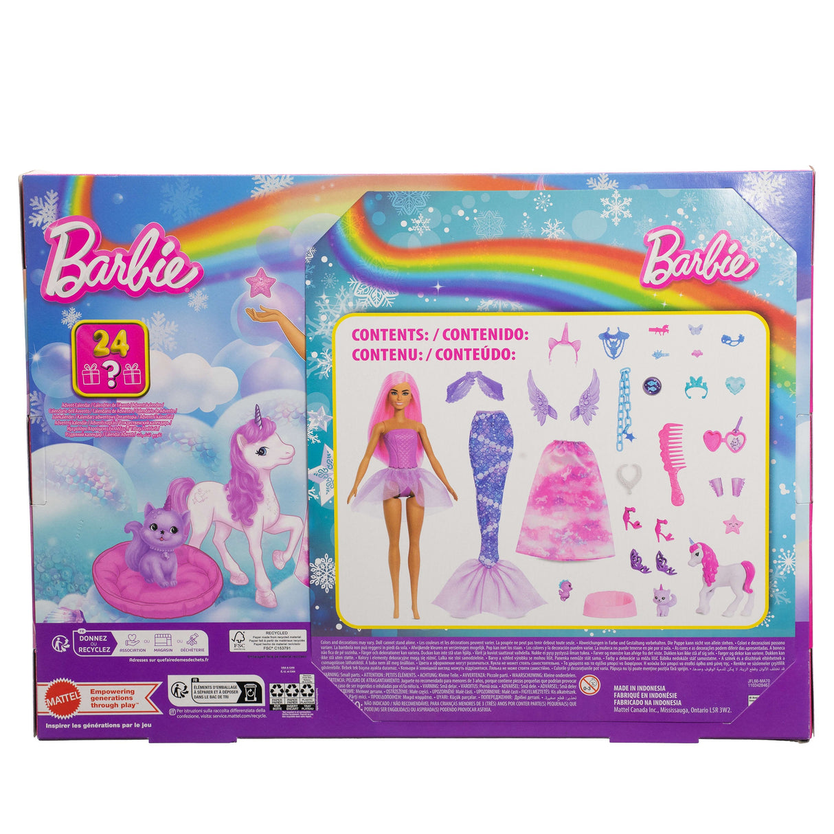 Mattel Barbie Fantasy Adventskalender Jfl66