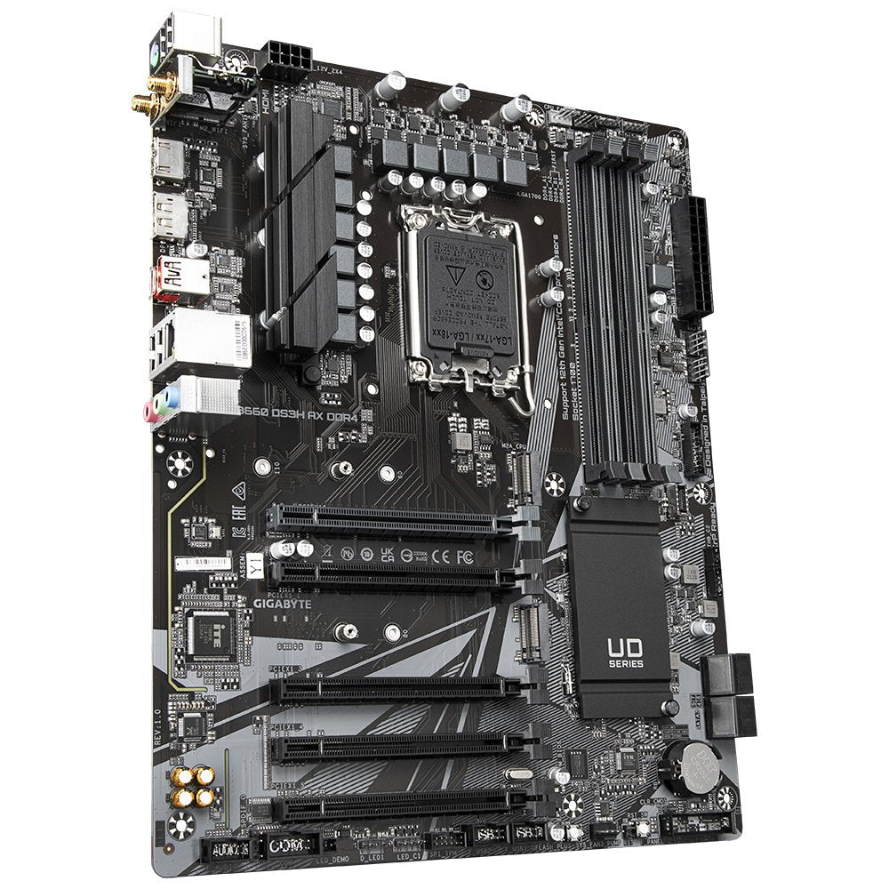 Placa Base Gigabyte B660 Ds3h Ax Ddr4 1700 4ddr4 1xhdmi 1xdp 4xsata 6gb/S