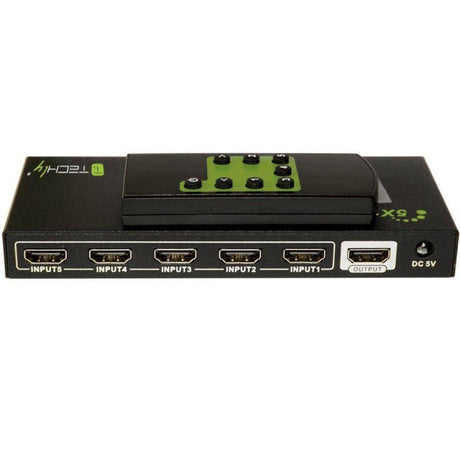 EAN 8054529020713 - Techly IDATA HDMI-4K51 interruptor de video imagen 5