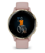 EAN 0753759314804 - Garmin Venu 3S 3,05 cm (1.2") AMOLED 41 mm Digital 390 x 390 Pixeles Pantalla táctil Oro, Rosa Wifi GPS ( imagen 6