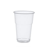 Papstar Pure Einweg-Trinkbecher 9.5 Cm 0,4 L Transparente Como El Cristal