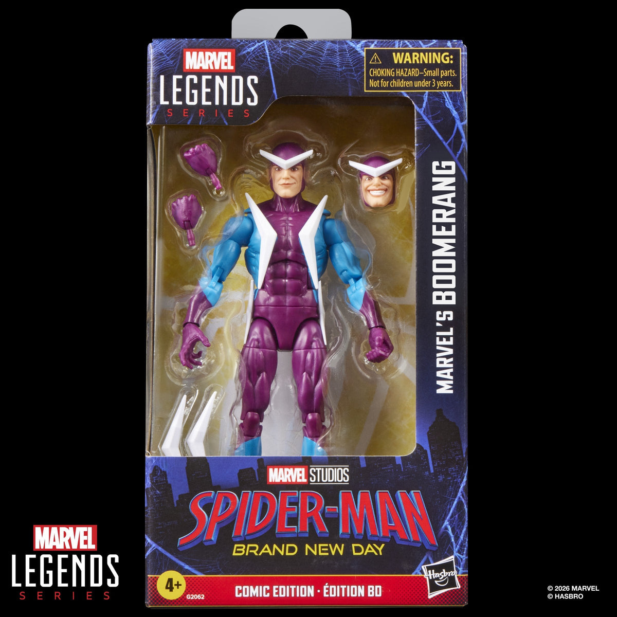 Figura Marvel'S Boomerang Brand New Day Spider-Man Marvel Legends Series 15cm
