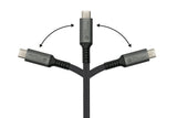 EAN 4014619881451 - Alcasa 2240-CCT030A cable USB USB 2.0 3 m USB C Grafito imagen 4