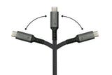 Cable Alcasa 2240-Cct005a  Usb Usb 2.0 2 M Usb C Negro