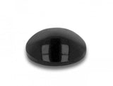 Delock Pies De Goma Redondos Autoadhesivos 8 X 3 Mm 70 Piezas Negro