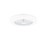 Ventilador De Techo, Led 3 Cct, Motor Dc 25 W + Led 60 W, Modelo Amigo, Blanco Con Difusor Efecto Estrellado, Ø57,5 Cm