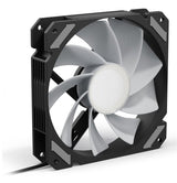 Ventilador Pc Sharkoon Shark Mirror Rgb Pwm Reverse Negro, 120 Mm 4044951042463