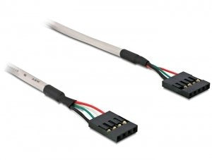 Delock Cable Usb Pinheader 4pin/5pin Hembra-Hembra