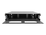Delock 66752 Panel De Conexiones De 19" De Fibra Óptica Con Ventana De Visualización Sin Equipar 2u Gris Oscuro