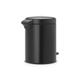 Cubo Pedal Brabantia Newicon 5,0 L Negro Mate