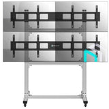 EAN 4603728441849 - ONKRON FSPRO2L22-S soporte para monitor 139,7 cm (55") Piso Aluminio, Negro imagen 2