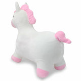 Jamara Animal Hinchable Unicornio Con Funda De Peluche Y Bomba
