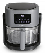 Freidora Lauben Lbafmggaf55ba Sencillo 5,5 L 1500 W Freidora De Aire Caliente Gris