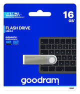 Pendrive Goodram 16gb Uun2 Silver Usb 2.0 Uun2-0160s0r11