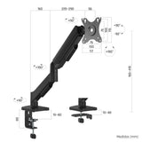 EAN 8435364319758 - iggual SPMP01-A 81,3 cm (32") Escritorio Negro imagen 7