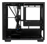 Caja Microatx Unyka Revelat Mesh Edge Gpu 450mm 1x3.5 1x2.5 Color Negro