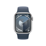 Apple Watch S9 Aluminio Cellular 41mm Plata (Sportarmband Sturmblau) M/L