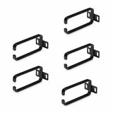 5-Pack 1u Vertical Cable  Management D-Ring Hooks,
