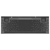 Teclado Alemán Corsair K100 Rgb Air Usb + Rf Wireless + Bluetooth Qwertz Negro