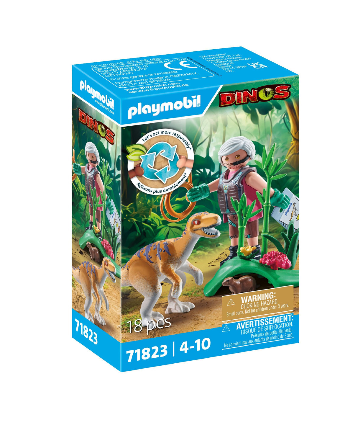 EAN 4008789718235 - Playmobil Dinos 71823 figura de juguete para niños imagen 3
