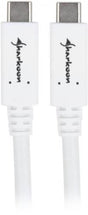 EAN 4044951021178 - Sharkoon 4044951021178 cable USB USB 3.2 Gen 1 (3.1 Gen 1) 0,5 m USB C Blanco imagen 1