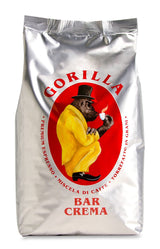 Gorilla Espresso Bar Crema Ganze Bohnen 1kg Ein Vollmundiger, Starker Kaffee