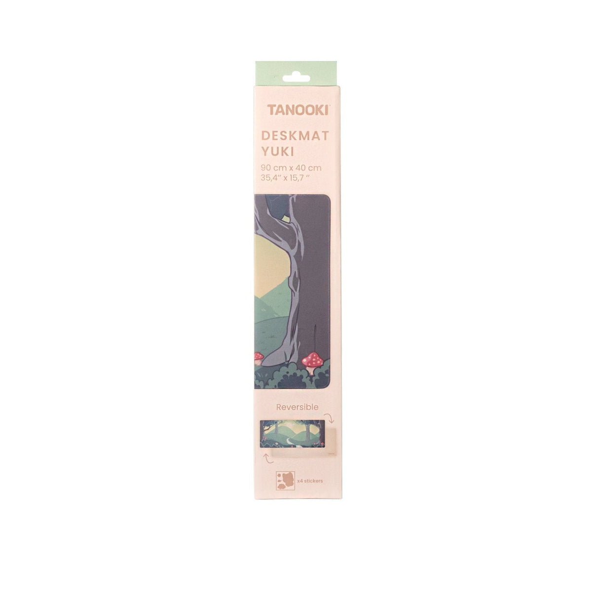 EAN 8436563094569 - TANOOKI TNK4002 alfombrilla para ratón Alfombrilla de ratón para juegos Crema de color, Verde, Pino imagen 13