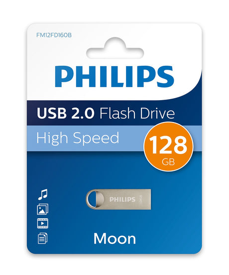 EAN 8719274667247 - Philips Moon edition unidad flash USB 128 GB USB tipo A 2.0 Plata imagen 2