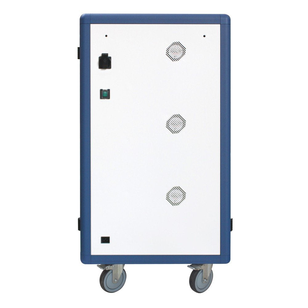 EAN 8051128108705 - Techly I-CABINET-30DTY carrito y armario de dispositivo portátil Independiente Blanco, Azul imagen 5