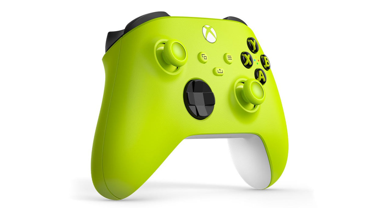 Microsoft Xbox Series X/S Wireless Controller (Qas/Qat/Qau/Qua) Gamepad, Electric Volt Eu