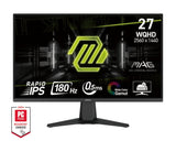 Msi Mag 275qf 27" Rapid Ips Wqhd 180hz 300cd M2 0.5ms 2xhdmi Dp