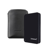Disco Externo Hdd Intenso 2 Tb 2.5" Usb 3.0 Negro + Funda Protectora