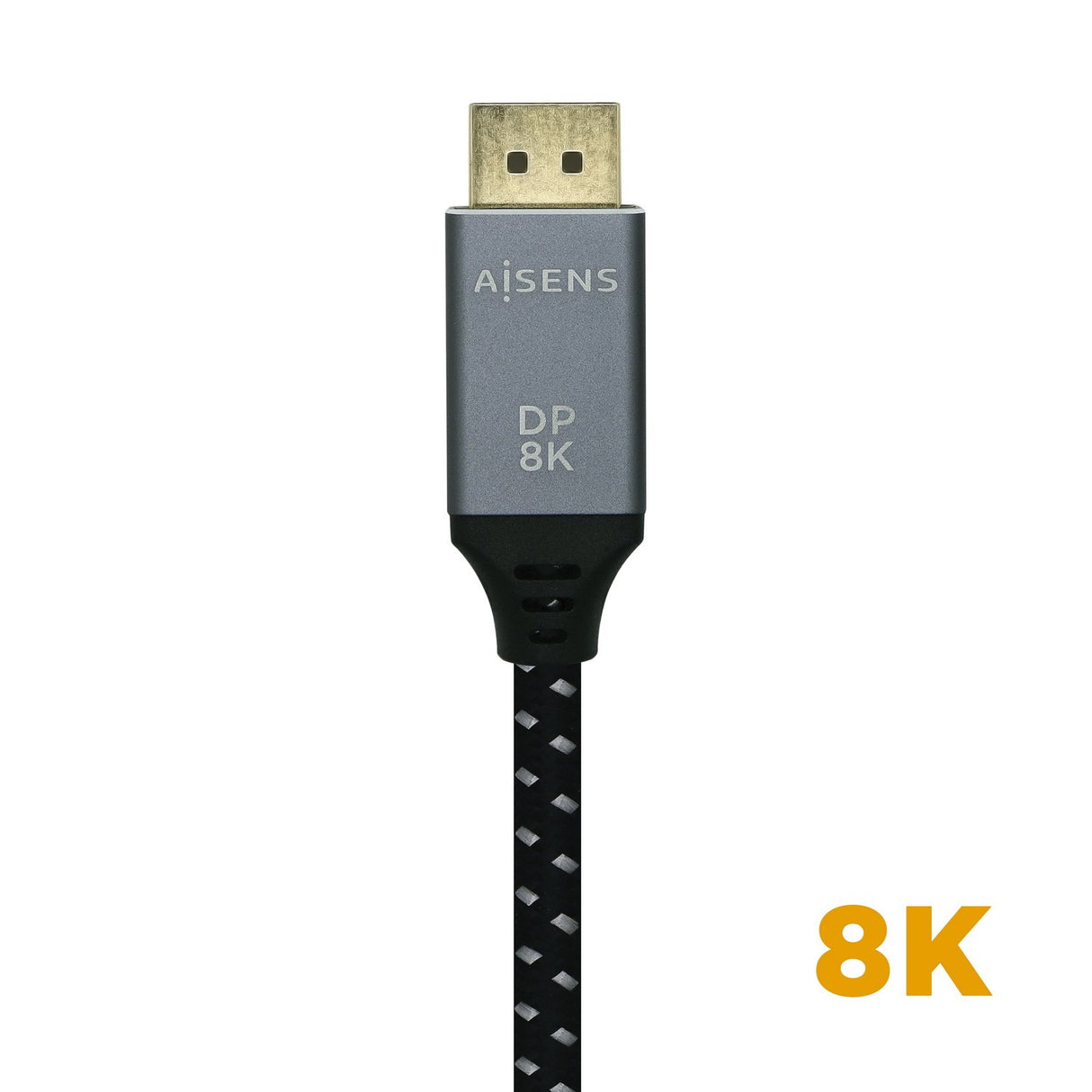 EAN 8436574704747 - AISENS A149-0438 cable DisplayPort 3 m Negro, Gris imagen 4
