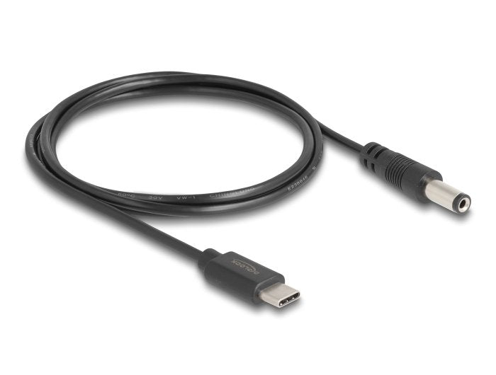 Delock 85397 Cable De Alimentación Usb Type-C A Cc 5,5 X 2,1 Mm Macho 1 M