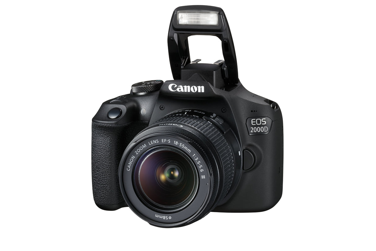 EAN 8714574657295 - Canon EOS 2000D BK 18-55 IS + SB130 +16GB EU26 Juego de cámara SLR 24,1 MP CMOS 6000 x 4000 Pixeles Negro imagen 2