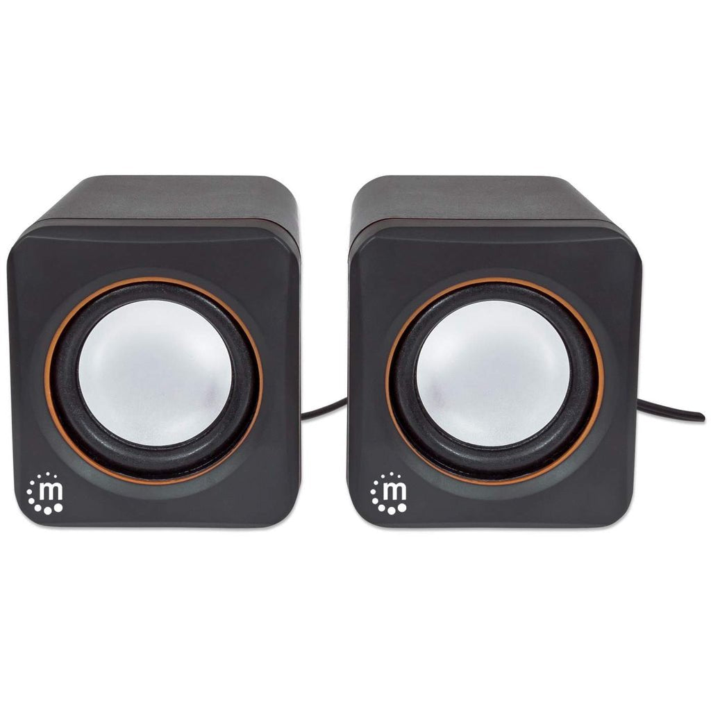 Altavoces Manhattan Serie 2600, Estéreo, Alimentación Usb, Conector De 3,5 Mm