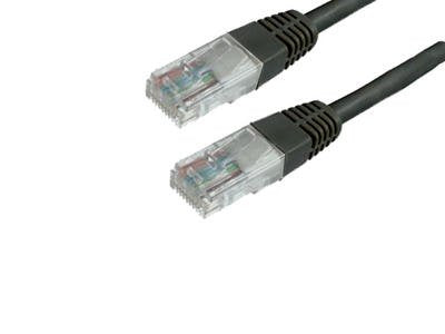Mediarange Patchkabel Rj45  U/Utp  C5e 2.0m (Utp) Schwarz