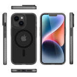 Nevox Styleshell Invisio - Iphone 15 Plus Kompatibel Con Magsafe , Negro