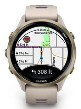 Garmin Forerunner 970 - 47mm - Blancostone/Transl. Indigo