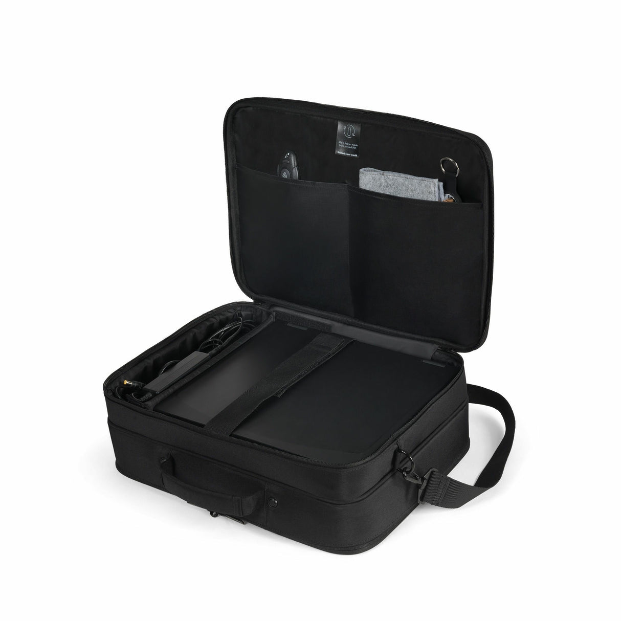 Dicota D32032-Rpet Maletín Para Portátil 40,6 Cm (16") Negro