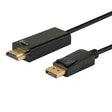 EAN 5901986040491 - Savio CL-56 adaptador de cable de vídeo 1,5 m DisplayPort HDMI tipo A (Estándar) Negro imagen 1