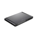 Reyee 26-Port Gigabit Smart Poe Switch, 24 Gigabit Rj45 Poe/Poe+ Ports,  2 Sfp Slots, 370w Poe Powe
