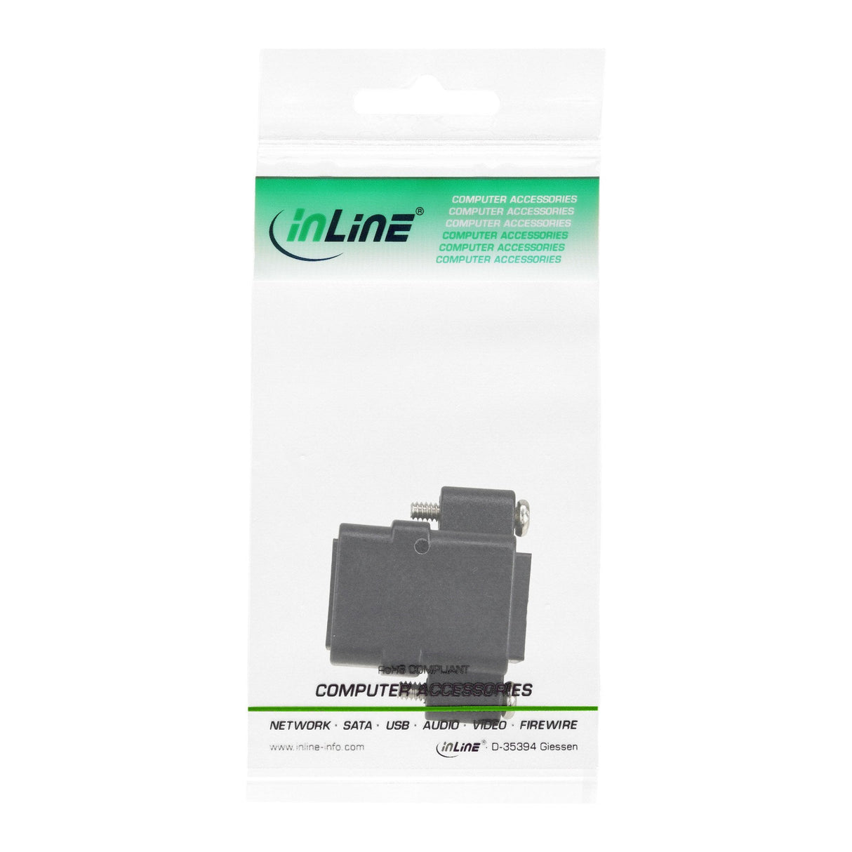 Cable De Red Inline Cat.5e Acoplamiento Utp 2x Rj45 Hembra Para Instalación