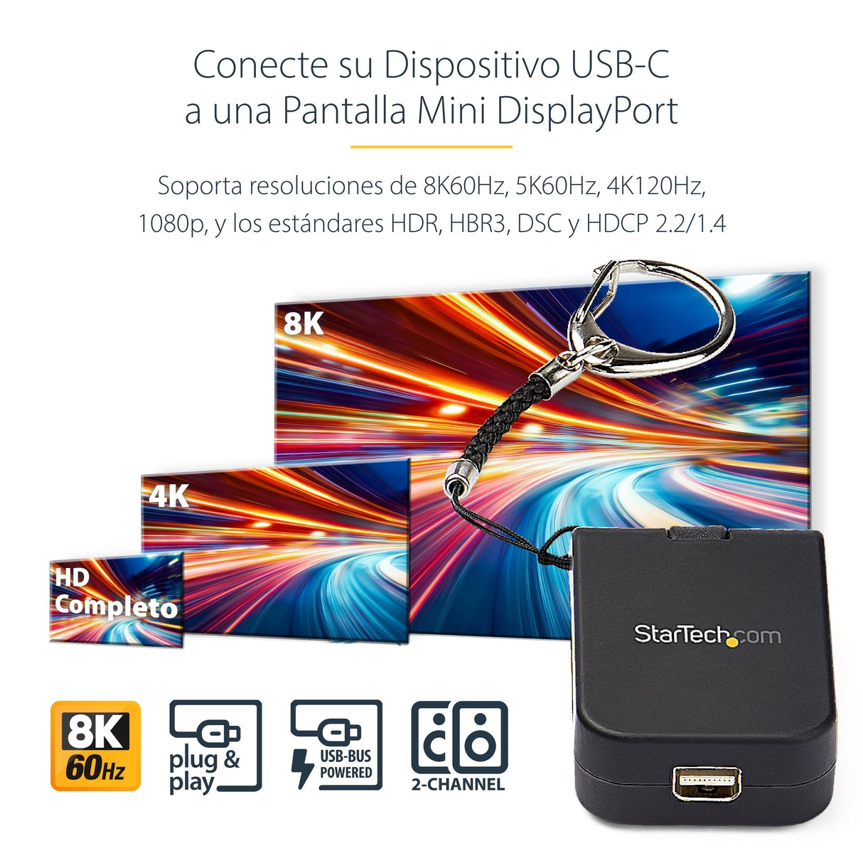 Startech Adaptador Usb-C A Mini Dp